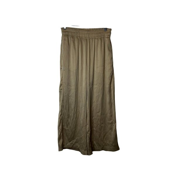 Joie Tan Wide Leg Lightweight Relaxed Fit Elastic Waist Women's Pants Size S - Picture 1 of 10